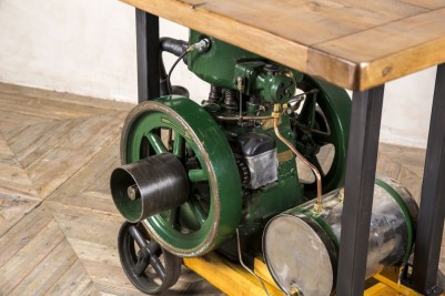 vintage engine table